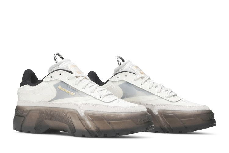 Reebok Cardi B x Wmns Club C 'Chalk' — Chalk/Matte Gold/Core Black
