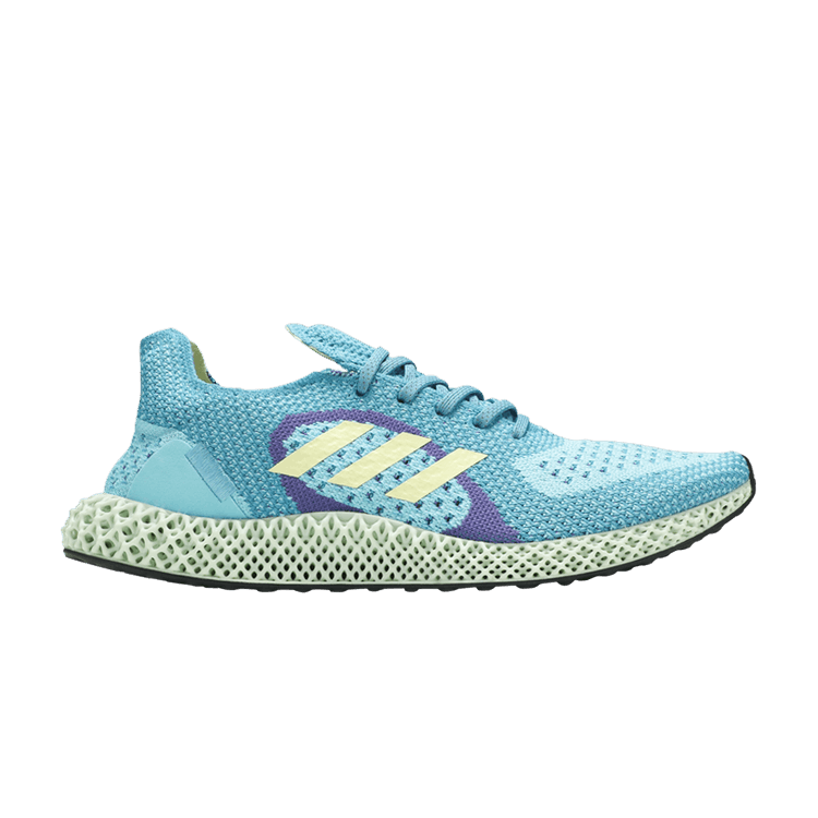 adidas ZX Runner 4D 'Light Aqua' — Light Aqua/Yellow Tint/Purple