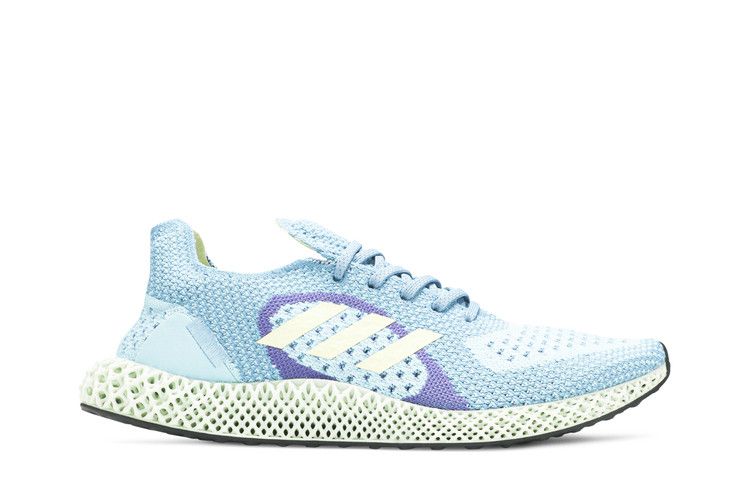 adidas ZX Runner 4D 'Light Aqua' — Light Aqua/Yellow Tint/Purple