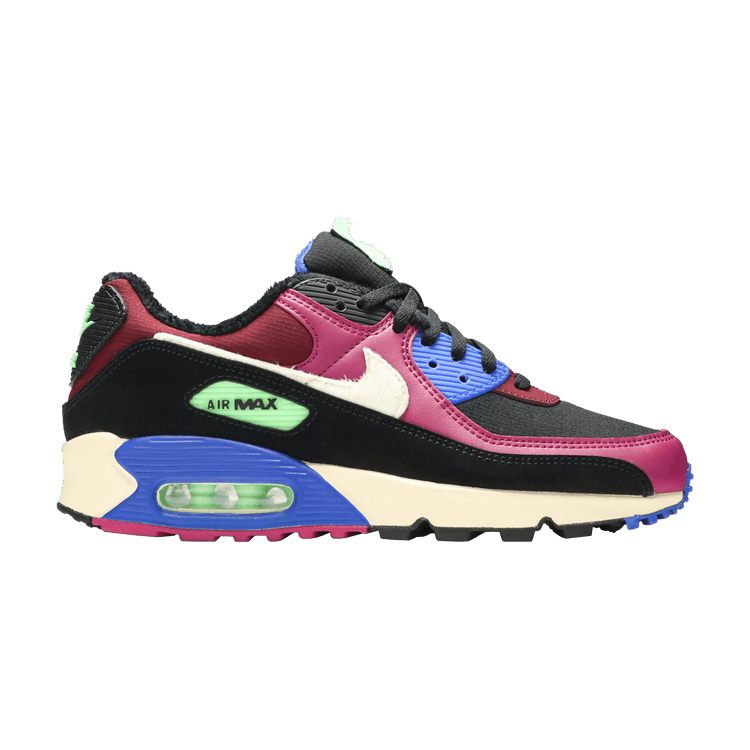 Nike Wmns Air Max 90 Premium 'Cactus Flower' — Cactus Flower/Black/Dark Beetroot/Fossil