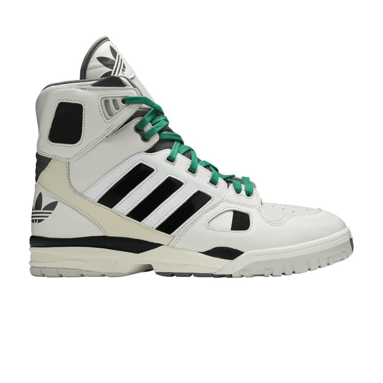 Kid Cudi x adidas Torsion Artillery High 'Crystal White Core Black' — Crystal White/Core Black/Off White