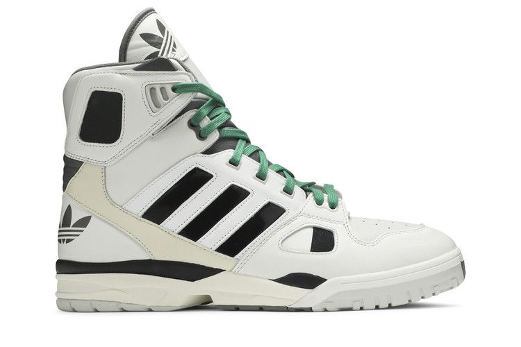 Kid Cudi x adidas Torsion Artillery High 'Crystal White Core Black' — Crystal White/Core Black/Off White