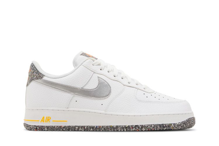 Nike Air Force 1 '07 LV8 'Regrind' — White/Total Orange/Laser Orange/Metallic Silver (2)