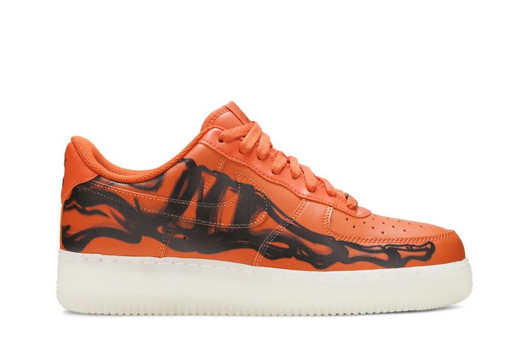 Nike Air Force 1 Low 'Orange Skeleton' — Starfish/White/Black (2)