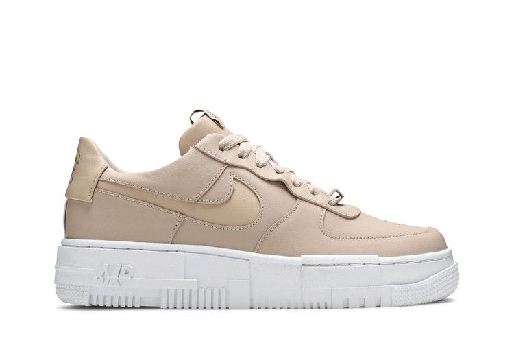 Nike Wmns Air Force 1 'Pixel Particle Beige' — Particle Beige/Black/White/Particle Beige (2)