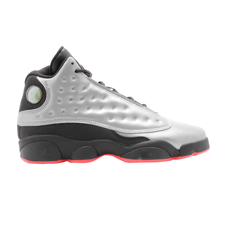 Air Jordan 13 Retro Premium GS 'Reflective Silver' — Reflective Silver/Infrared 23/Black