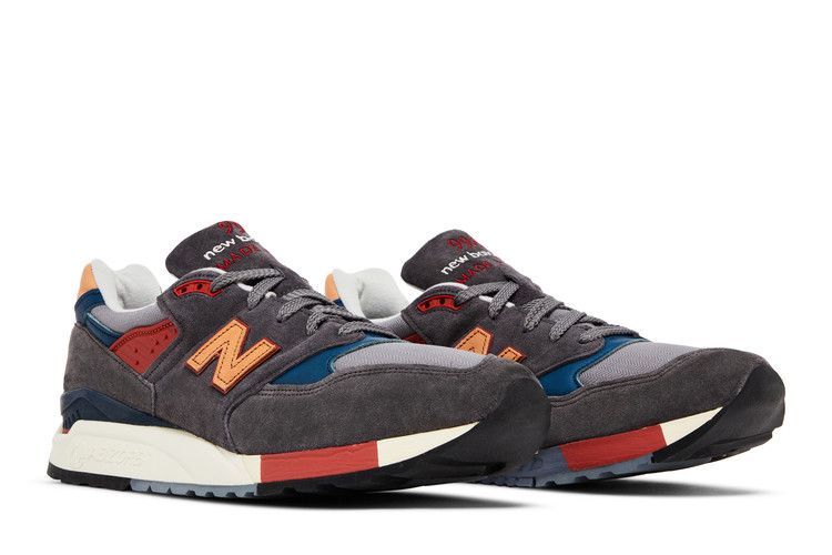 New Balance 998 Made in USA 'Distinct Mid Century Modern Pack - Navy' — Navy/Tan