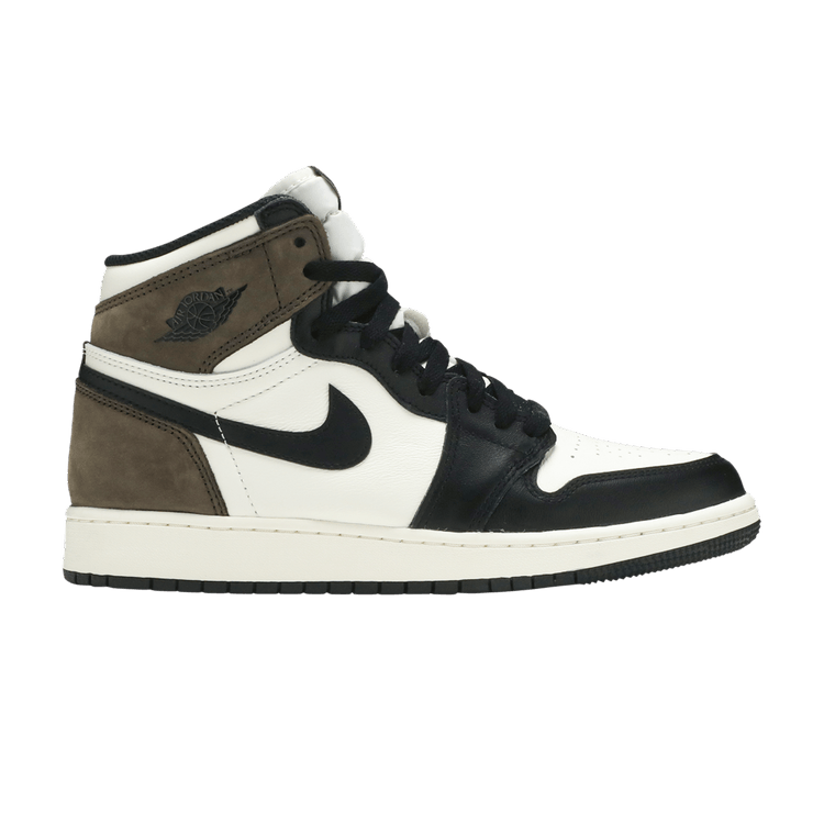 Air Jordan 1 Retro High OG GS 'Dark Mocha' — Sail/Dark Mocha/Black/Black