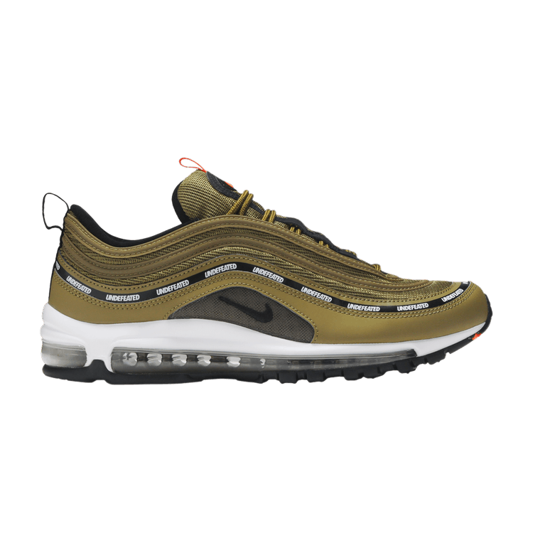 Undefeated x Nike Air Max 97 'Militia Green' — Militia Green/Orange Blaze/White/Black