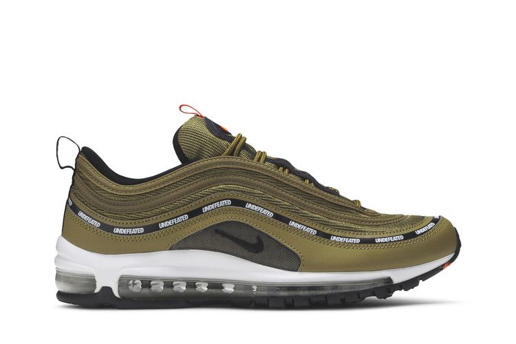 Undefeated x Nike Air Max 97 'Militia Green' — Militia Green/Orange Blaze/White/Black (2)