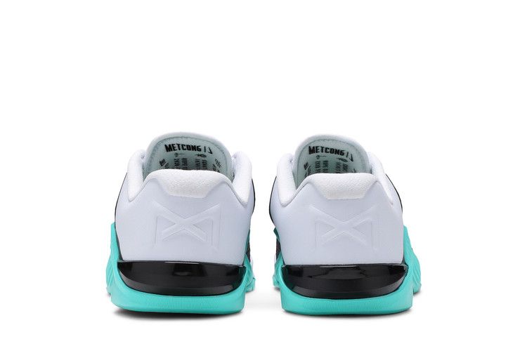 Nike Wmns Metcon 6 'Football Grey Jade' — Football Grey/Hyper Jade/Black/Flash Crimson