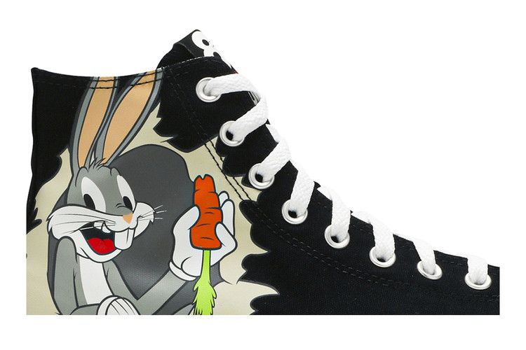 Looney Tunes x Converse Chuck Taylor All Star High '80th Anniversary - Bugs Bunny's Mischief' — Black/Multi/White