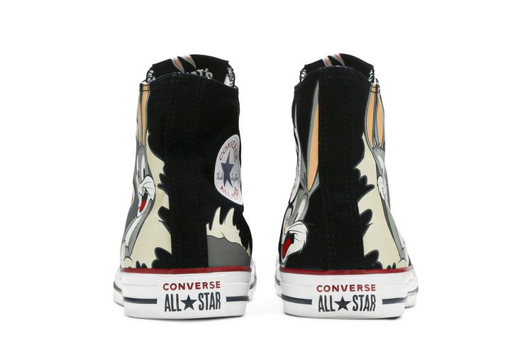 Looney Tunes x Converse Chuck Taylor All Star High '80th Anniversary - Bugs Bunny's Mischief' — Black/Multi/White