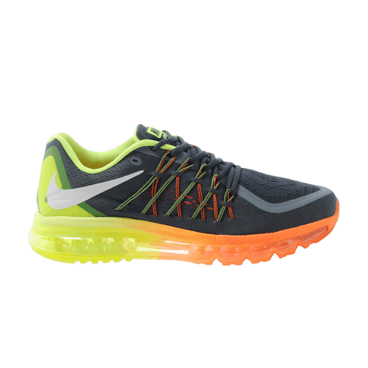 Nike Air Max 2015 — Classic Charcoal/Volt/Total Orange