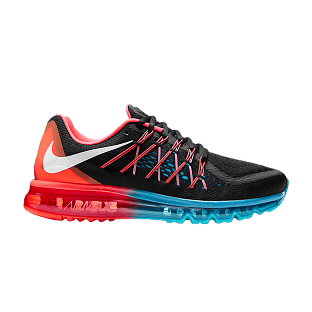 Nike Air Max 2015 'Black Bright Crimson' — Black/Bright Crimson/Blue Lagoon/White