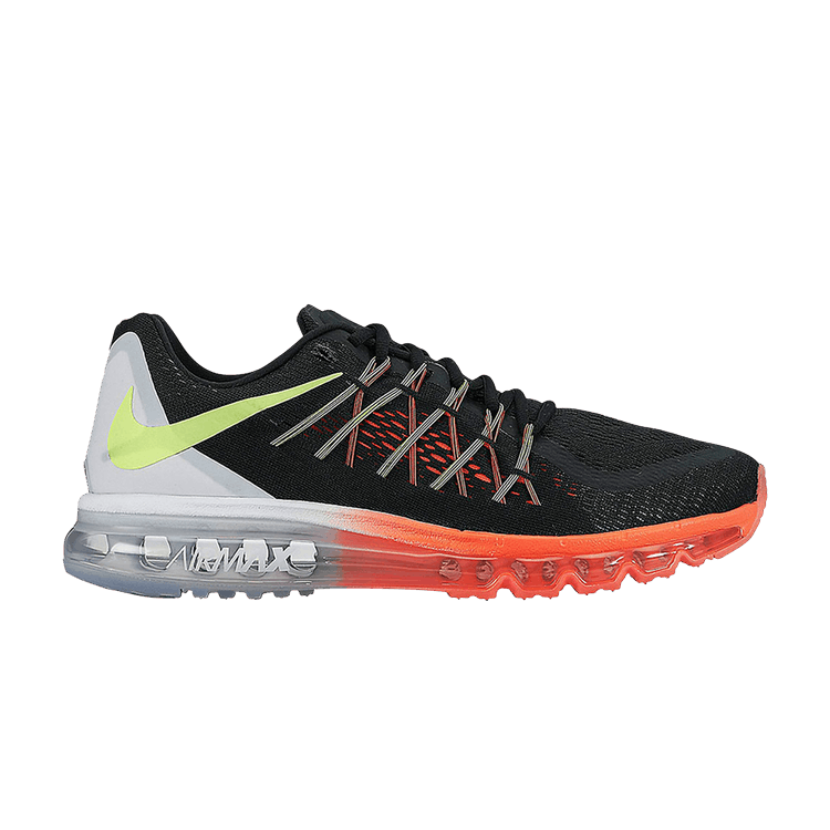 Nike Air Max 2015 — Black/Volt-White-Hot Lava