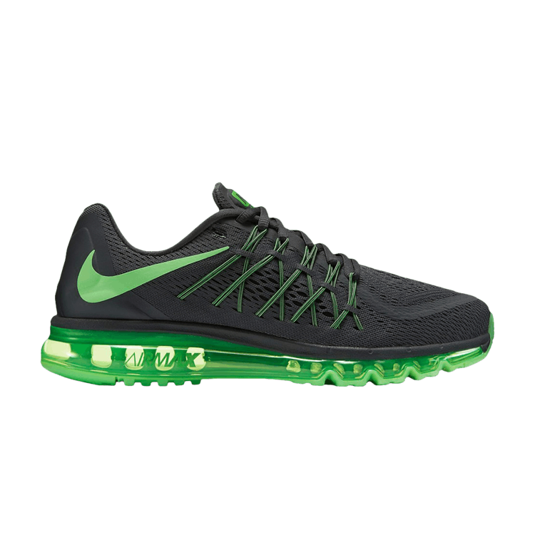 Nike Air Max 2015 'Anthracite Green Stricke' — Anthracite/Green Stricke/Black