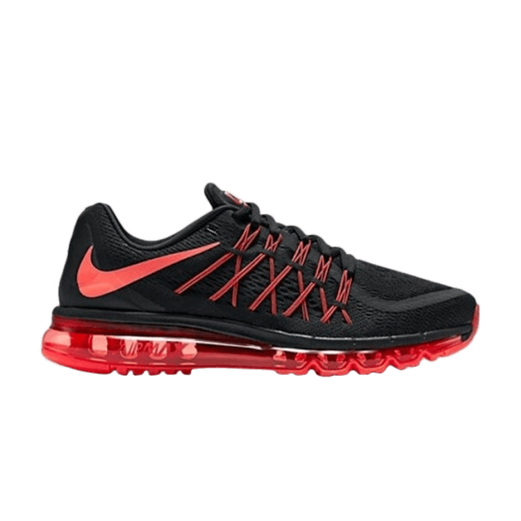 Nike Air Max 2015 'Black Crimson Red' — Black/Crimson Red