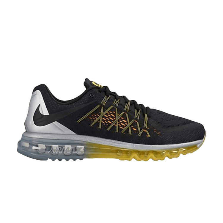 Nike Air Max 2015 'Volt' — Black/Gray-Volt