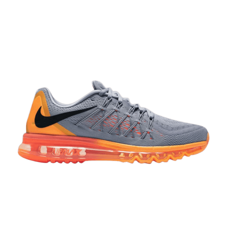 Nike Air Max 2015 — Wolf Grey/Black-Total Orange-Laser Orange