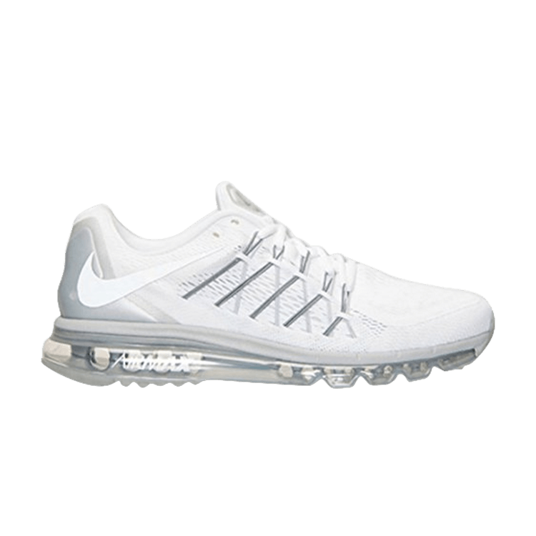 Nike Air Max 2015 'White Metallic Silver' — White/Metallic Silver-Pure Platinum
