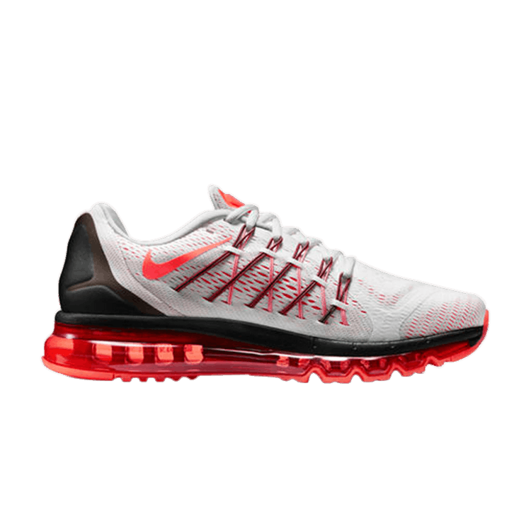 Nike Air Max 2015 'Bright Crimson' — White/Bright Crimson-Black