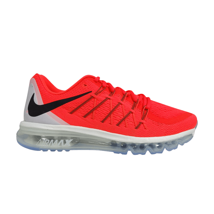 Nike Air Max 2015 'Bright Crimson' — Bright Crimson/Summit White/Hot Lava-Black