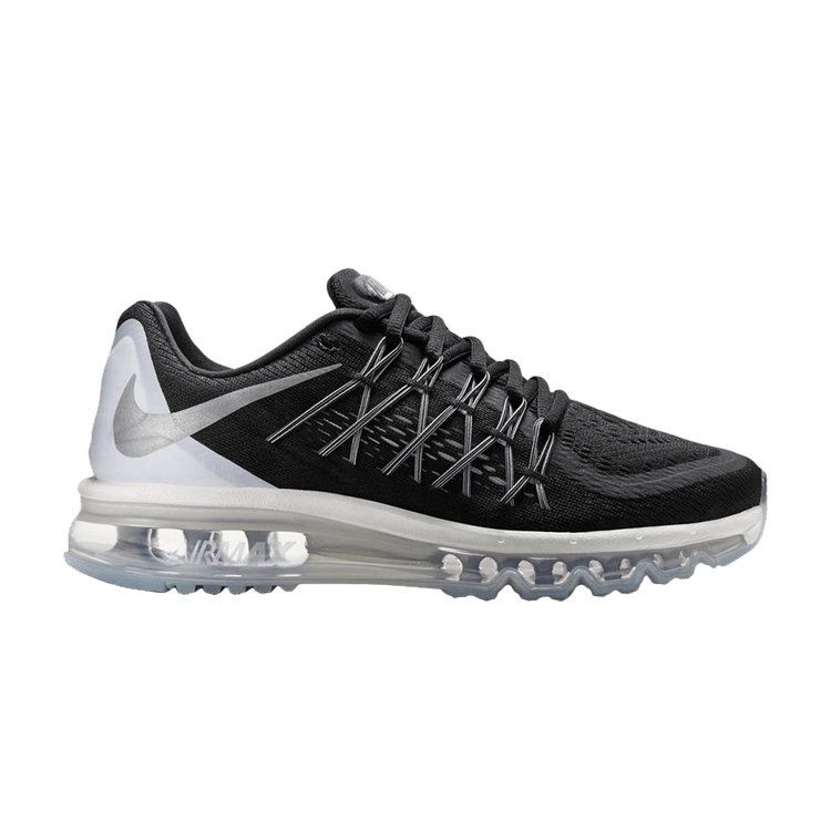 Nike Wmns Air Max 2015 'Black' — Black/White-Summit White-Reflect Silver