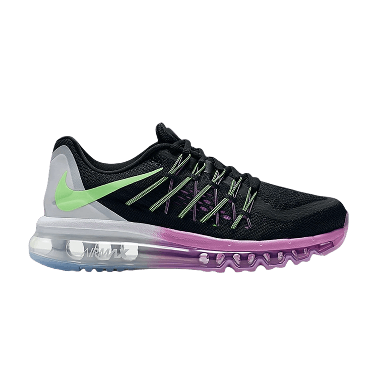 Nike Wmns Air Max 2015 'Fuchsia Glow' — Black/Flash Lime/White/Fuchsia Glow
