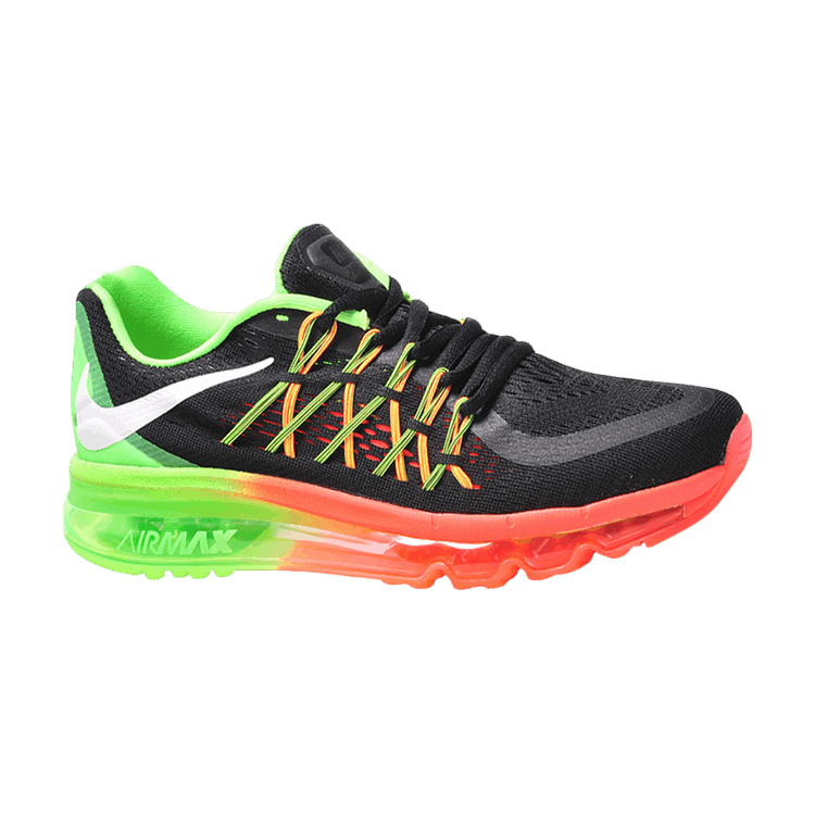 Nike Wmns Air Max 2015 'Hyper Punch Lime' — Black/White-Flash Lime-Hyper Punch