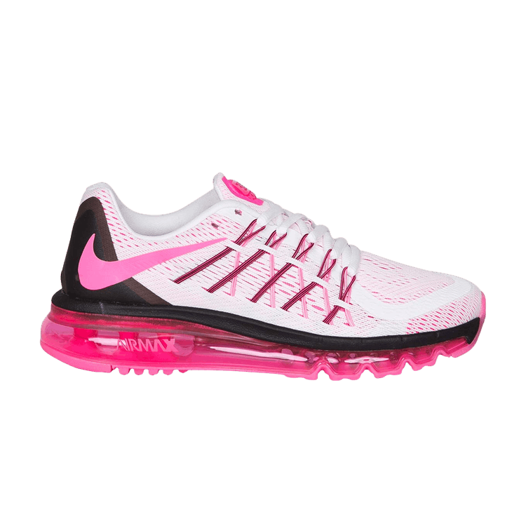 Nike Wmns Air Max 2015 'White Pink Pow' — White/Pink Pow-Black