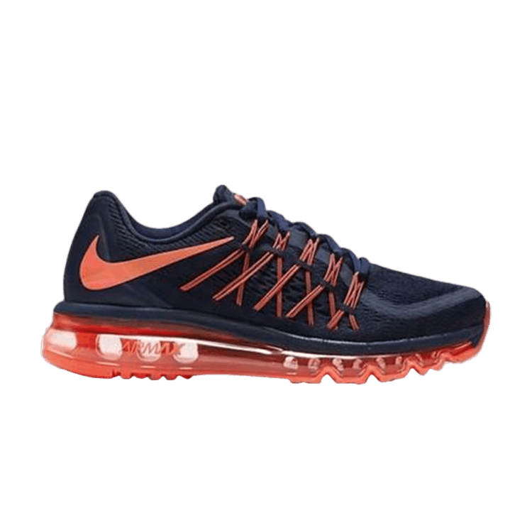 Nike Wmns Air Max 2015 'Obsidian Orange' — Obsidian/Hyper Orange-Black