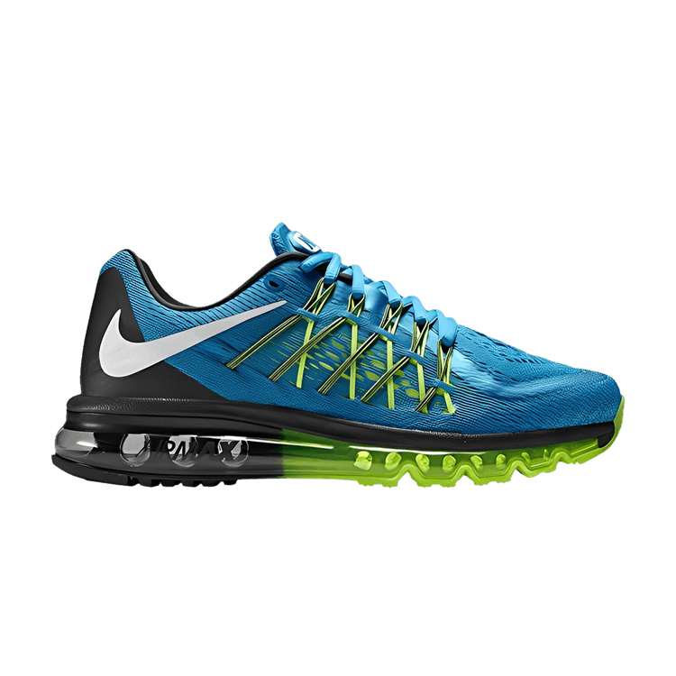 Nike Wmns Air Max 2015 'Blue Lacquer Volt' — Blue Lacquer/Volt/Black