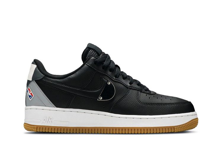 NBA x Nike Air Force 1 '07 LV8 'Black Wolf Grey' — Black/Wolf Grey/Dark Grey/Black (2)