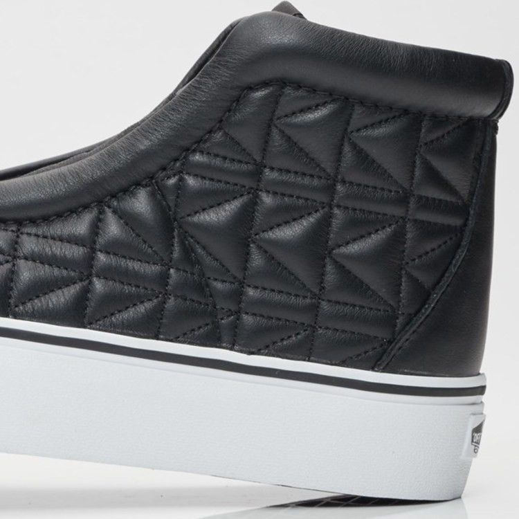Karl Lagerfeld x Vans Sk8-Hi Laceless Platform 'Quilt' — Chain/K Quilt