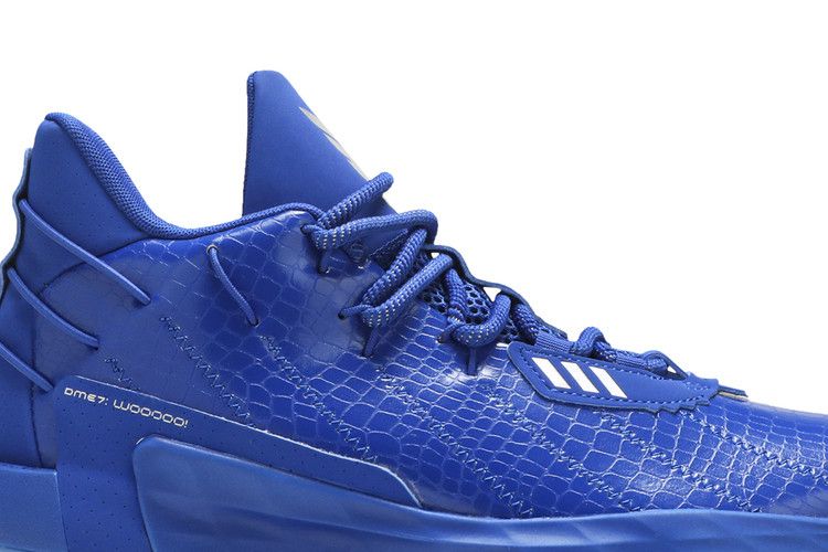 Ric Flair x adidas Dame 7 'Royal Blue' — Royal Blue/Silver Metallic/Royal Blue