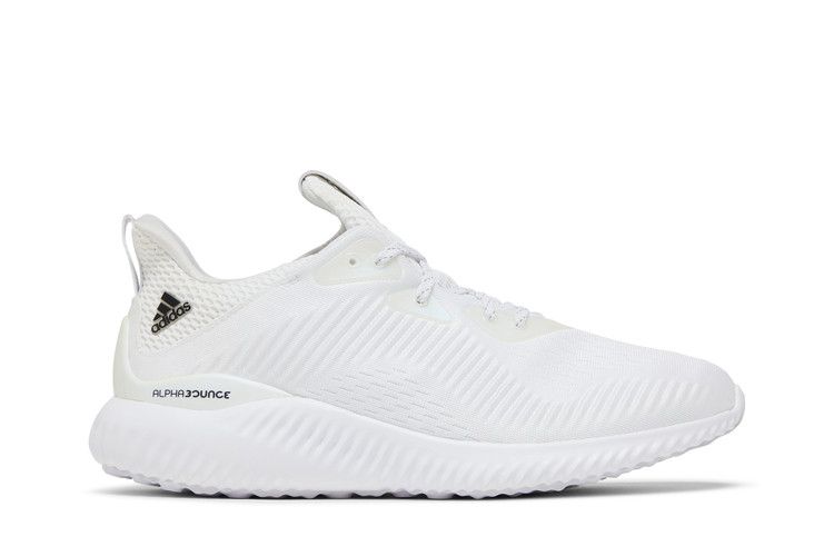 adidas Alphabounce 1 'White' — Footwear White/Footwear White/Core Black