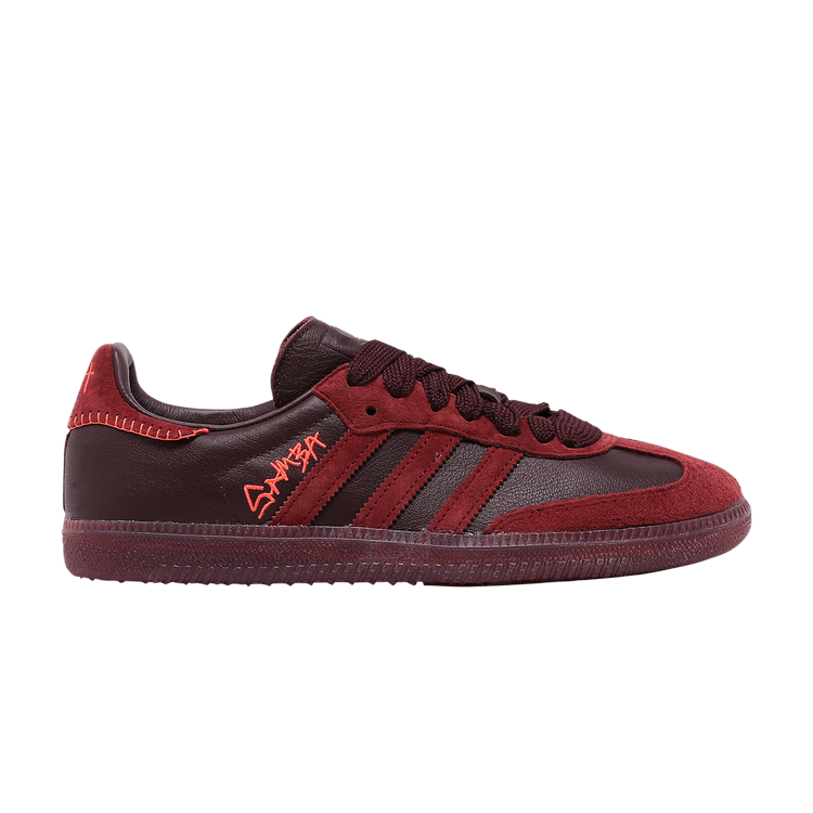 Jonah Hill x adidas Samba 'Maroon' — Maroon/Noble Maroon/Ecru Tint