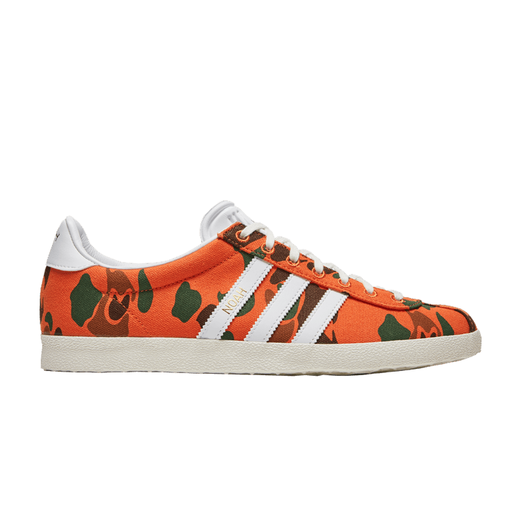 Noah x adidas Gazelle OG 'Orange Camo' — Collegiate Orange/Footwear White/Night Brown