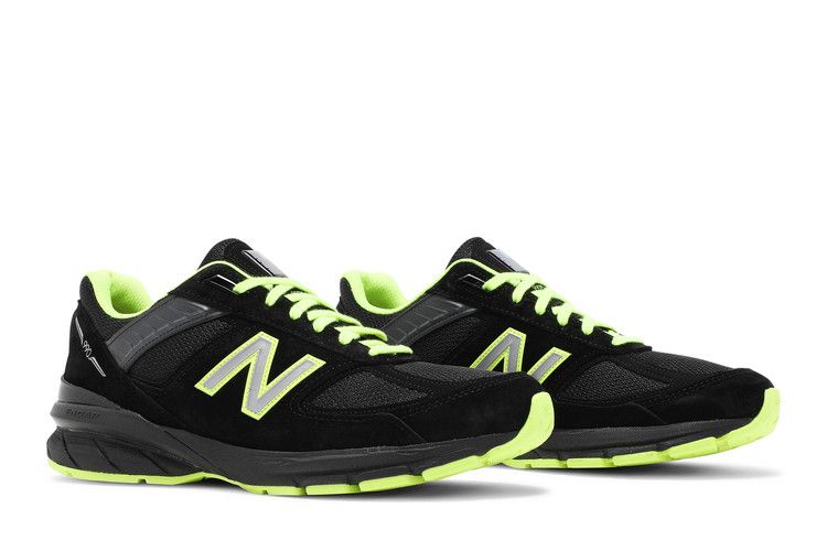 New Balance 990v5 Made in USA 'Black Hi Lite' — Black/Hi Lite