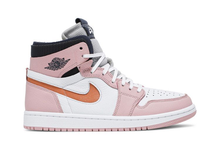 Wmns Air Jordan 1 High Zoom 'Pink Glaze' — Pink Glaze/Cactus Flower/White/Sail