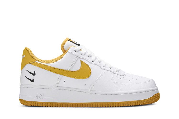 Nike Air Force 1 '07 LV8 'Double Swoosh - White Light Ginger' — White/Black/Light Ginger (2)
