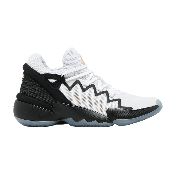 Adidas D.O.N. Issue #2 'Mind Over Matter' — Cloud White/Core Black/Gold Metallic