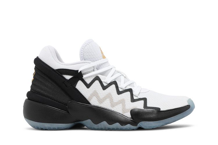 Adidas D.O.N. Issue #2 'Mind Over Matter' — Cloud White/Core Black/Gold Metallic