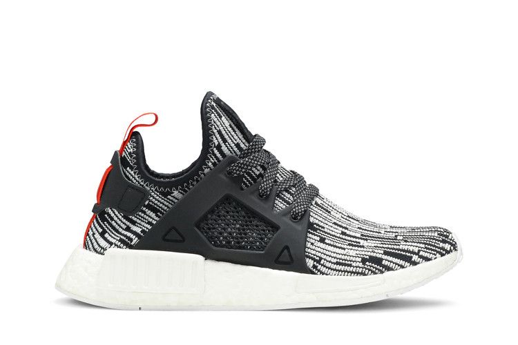 Adidas NMD XR1 J 'Glitch Camo' — Black/White