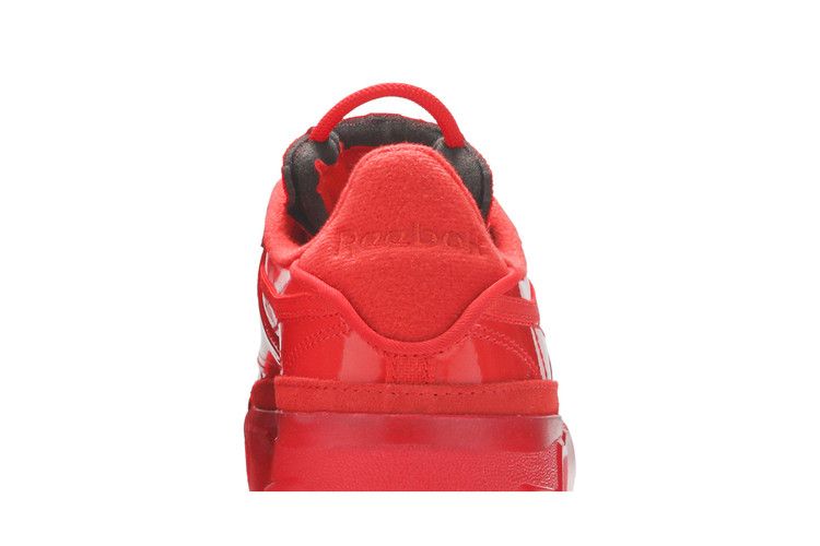 Cardi B x Reebok Wmns Club C 'Instinct Red' — Instinct Red/Instinct Red/Clear
