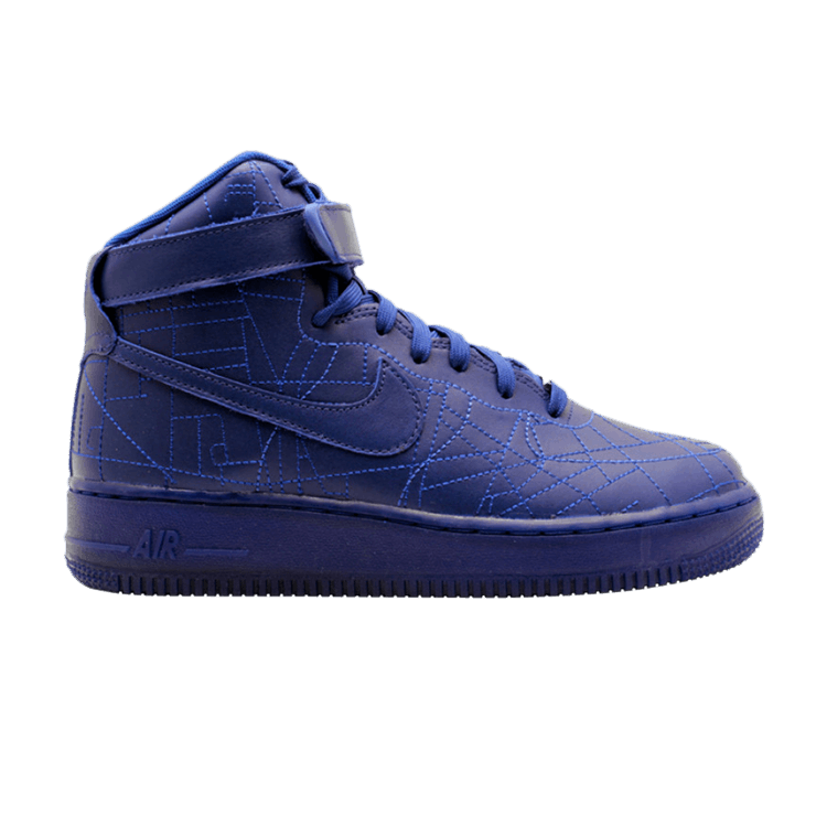 Nike Wmns Air Force 1 High FW QS 'Paris' — Deep Royal Blue/Deep Royal Blue