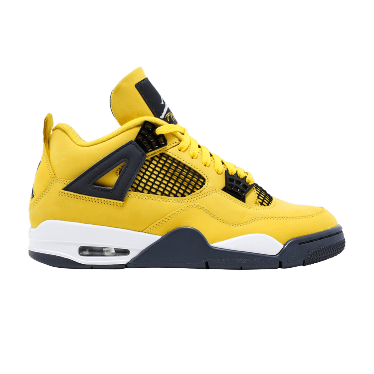 Air Jordan 4 Retro 'Lightning' 2021 — Tour Yellow/Multi-Color/Multi-Color/Dark Blue Grey