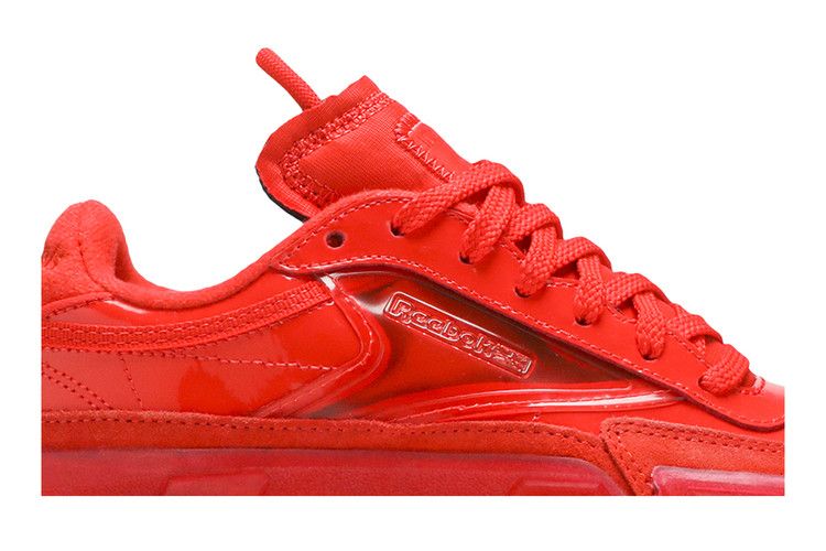 Cardi B x Reebok Club C J 'Red Clear' — Instinct Red/Instinct Red/Clear