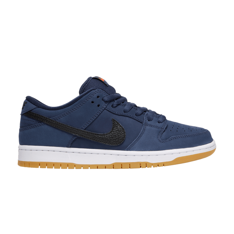 Nike Dunk Low Pro ISO SB 'Navy Gum' — Midnight Navy/White/Gum